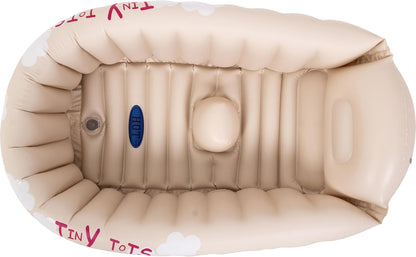 SUN CLUB Inflatable Baby Bathtub travel-friendly baby bath