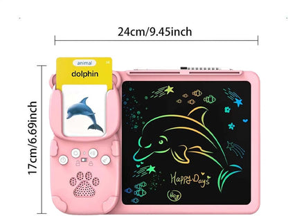 Cartes Flash Vocales Éducatives apprentissage des mots et chiffres