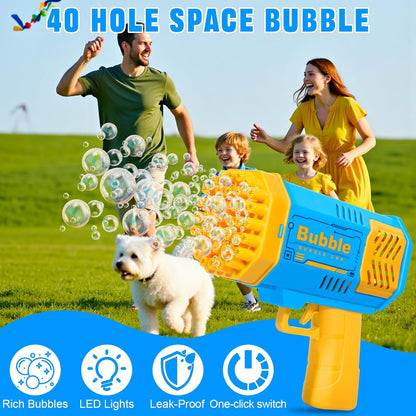 Bubble Gun for Kids fun toy for boys and girls