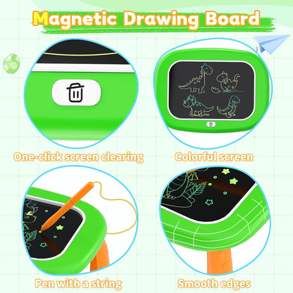 SketchNest LCD Writing Tablet for Kids Drawing Board erase button