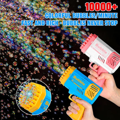 Bubble Gun for Kids automatic soap bubble maker