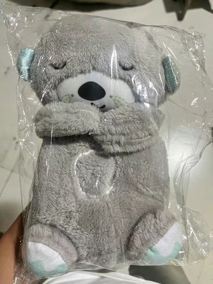 SleepNest Soothing Otter Plush Sound Machine portable travel comfort