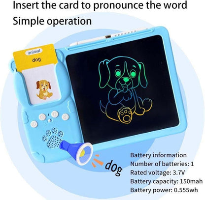 Talking Flash Card Learning Tablet for Kids preschool toy