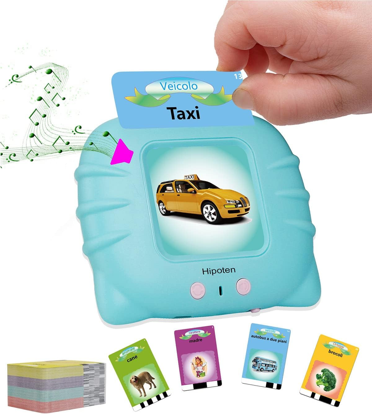 Schede Flash Parlanti per Bambini apprendimento lingua italiana