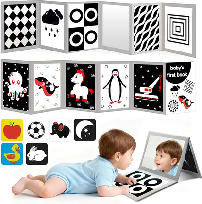 High Contrast Baby Flash Cards for newborn learning