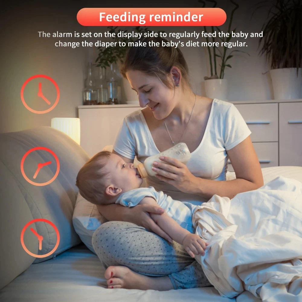 Wireless Baby Monitor with Night Vision camera setup