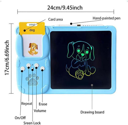 Talking Flash Card Learning Tablet for Kids audio flash cards