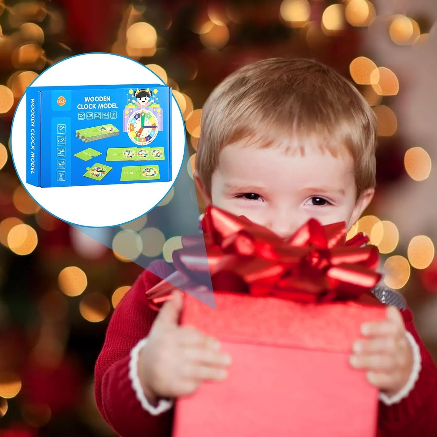 Orologio Didattico Montessori per Bambini educativo