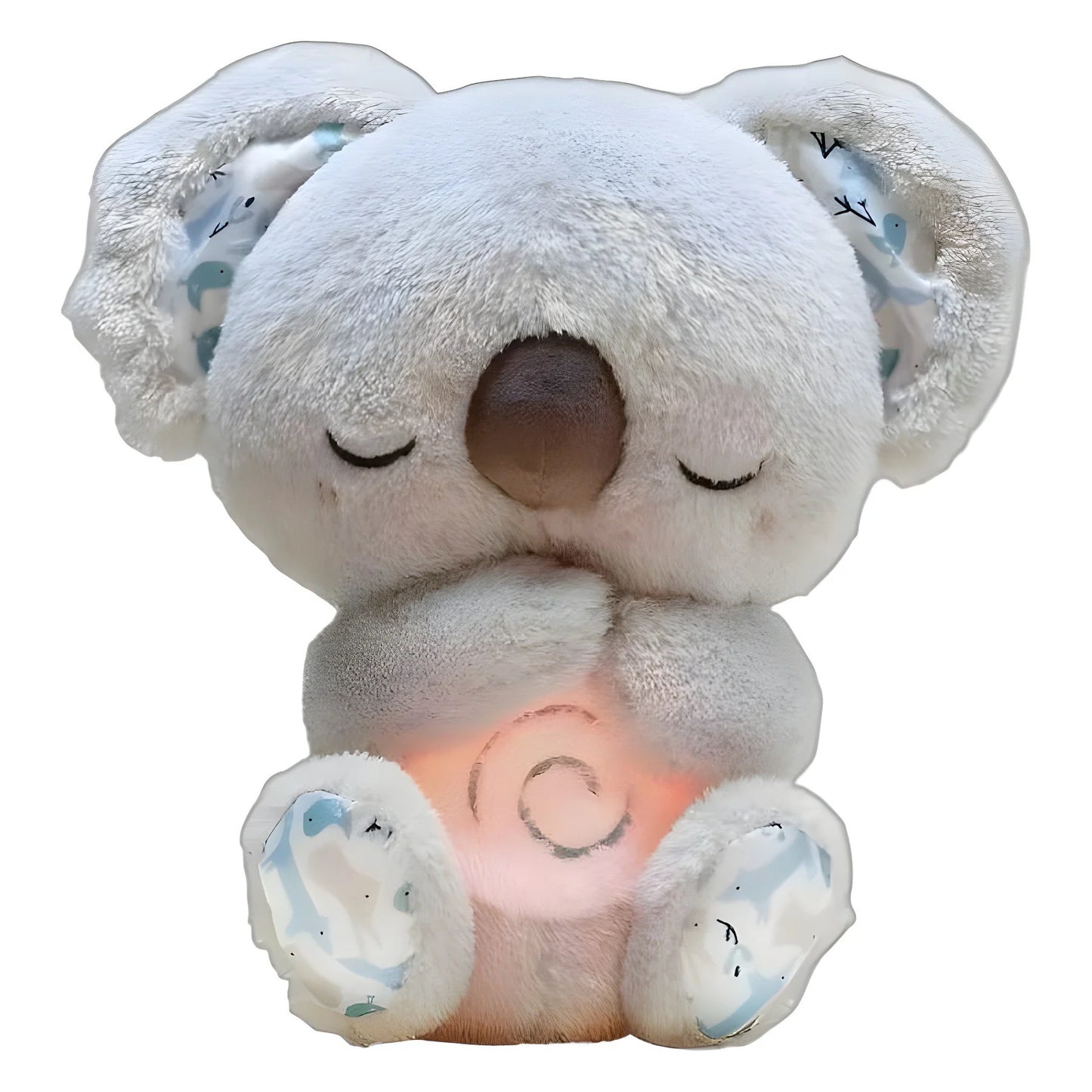 SleepNest Soothing Otter Plush Sound Machine white noise function