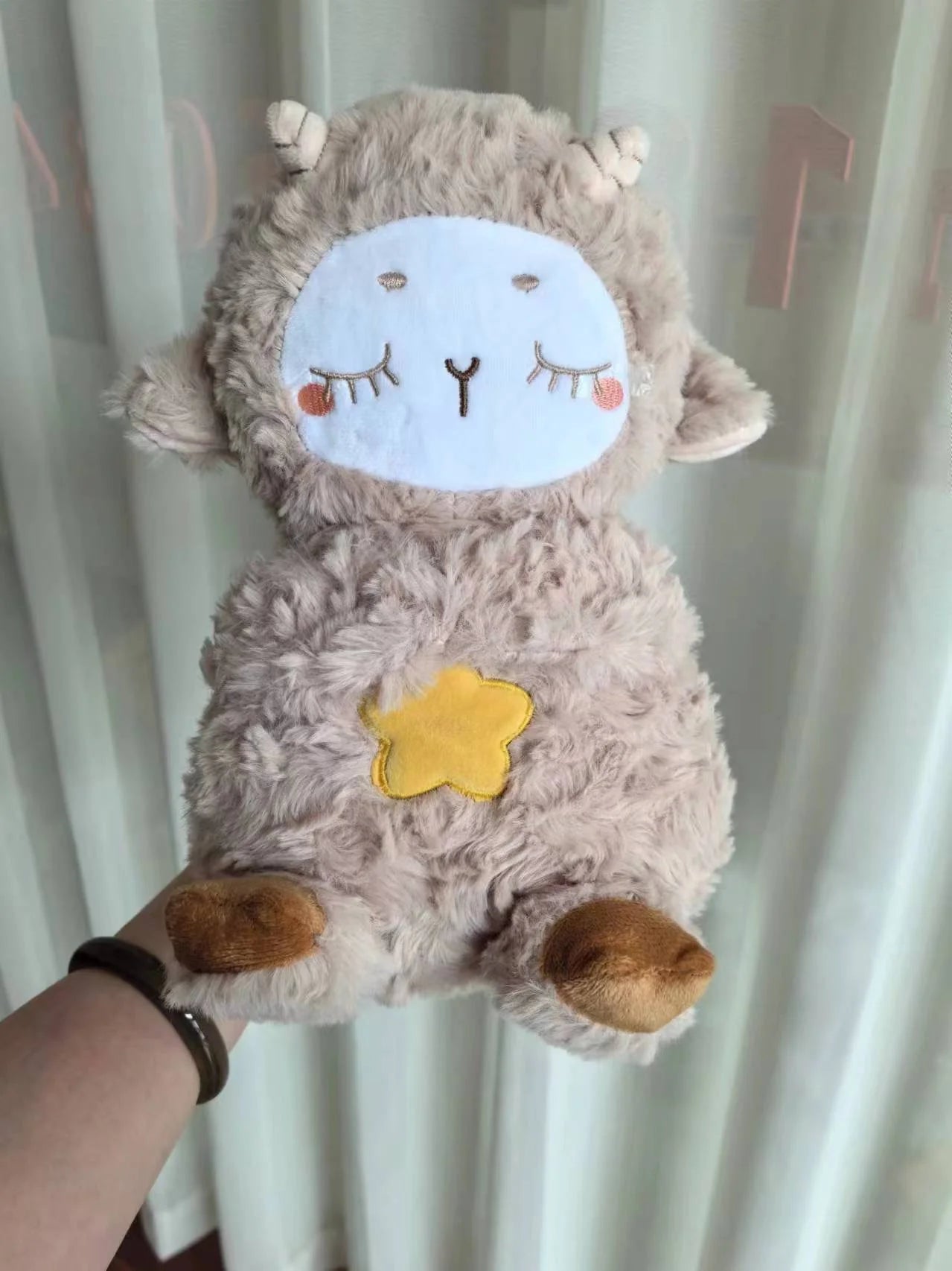 SleepNest Soothing Otter Plush Sound Machine soft plush design
