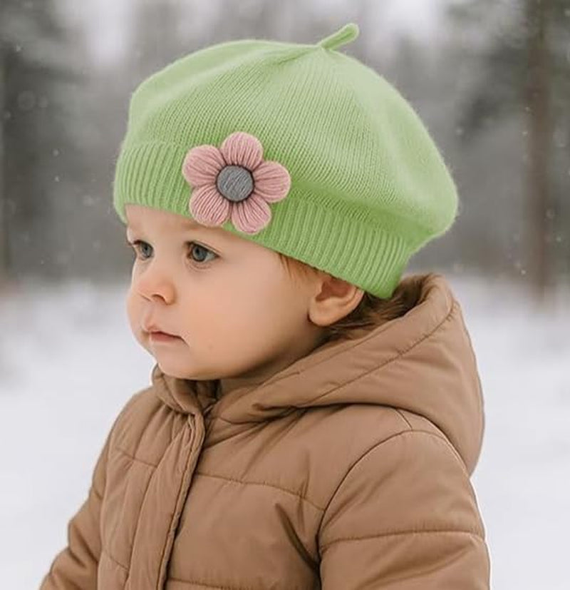 Baby Winter Beanie Hat for Girls toddler winter fashion