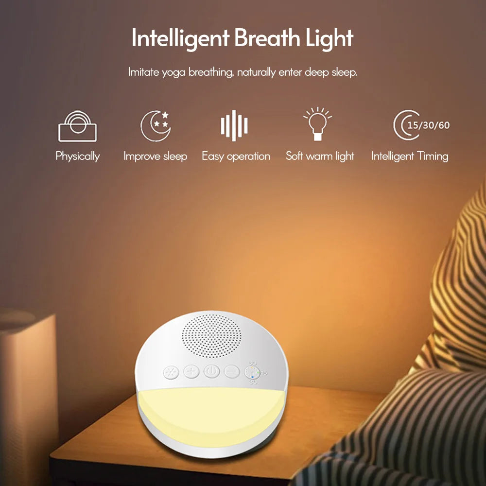 SleepNest Baby White Noise Machine calming sleep sounds