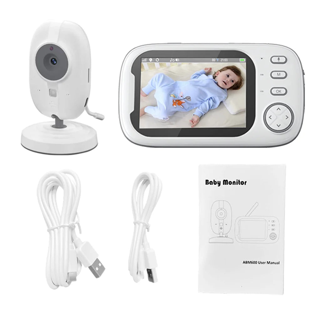 Wireless Baby Monitor with Night Vision front display