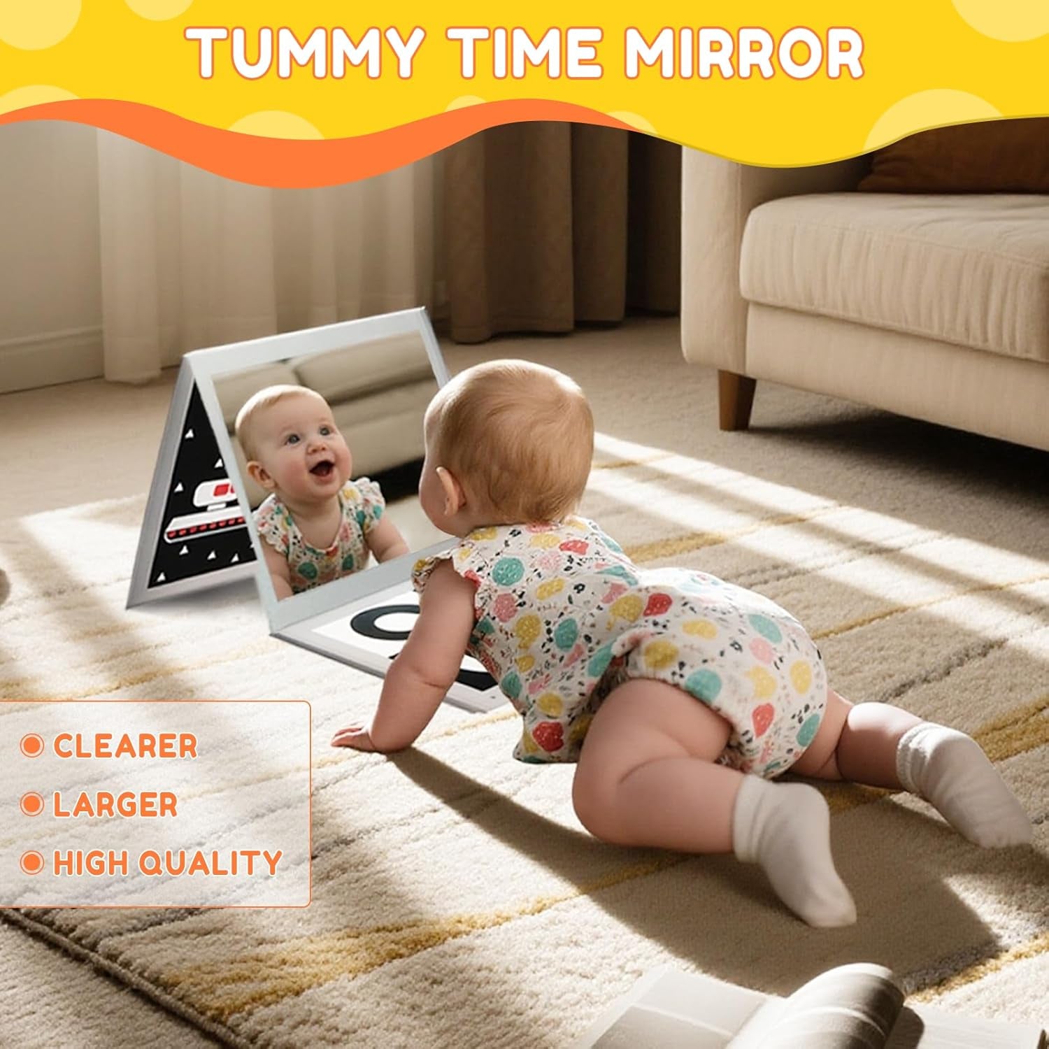 High Contrast Baby Flash Cards for newborn learning