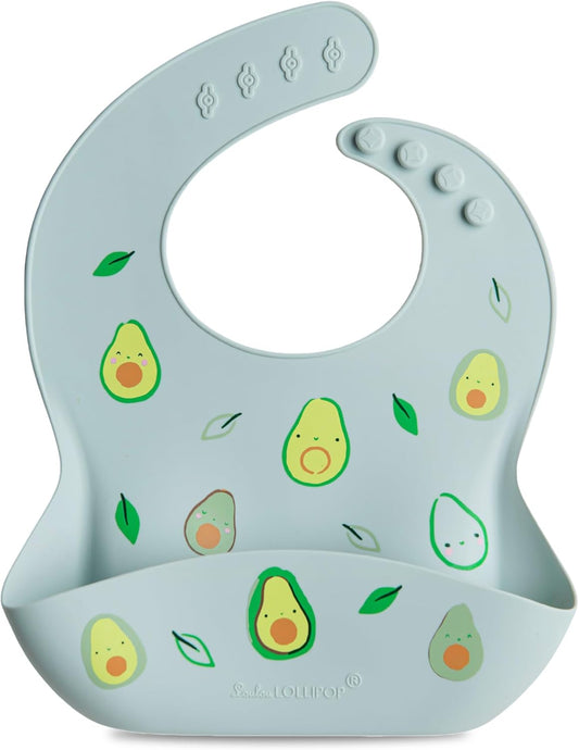 CleanBite Waterproof Silicone Baby Feeding Bib soft silicone texture