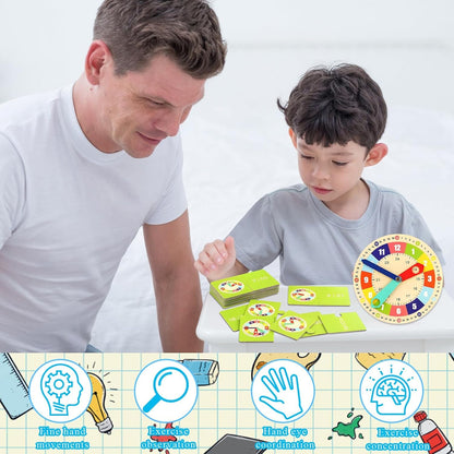 Orologio Didattico Montessori per Bambini per imparare l ora