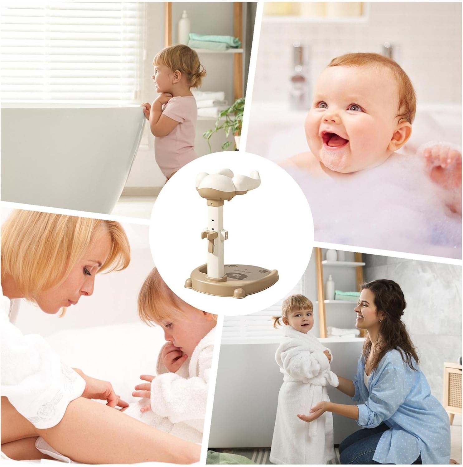 Supporto Doccia Bambini Antiscivolo per bagnetto