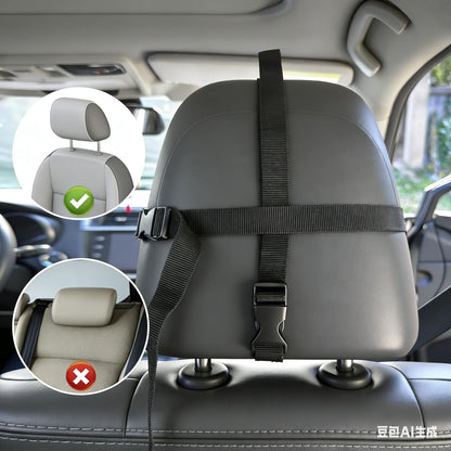 Baby Spiegel Auto, 360° Drehbar Für Einfache Anpassung,Bruchsicheres Acrylglas, Robuste Gurte, Einfach Montieren, Autospiegel Baby Rückbank