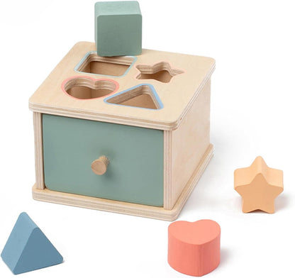 MindNest Montessori Object Permanence Box front view