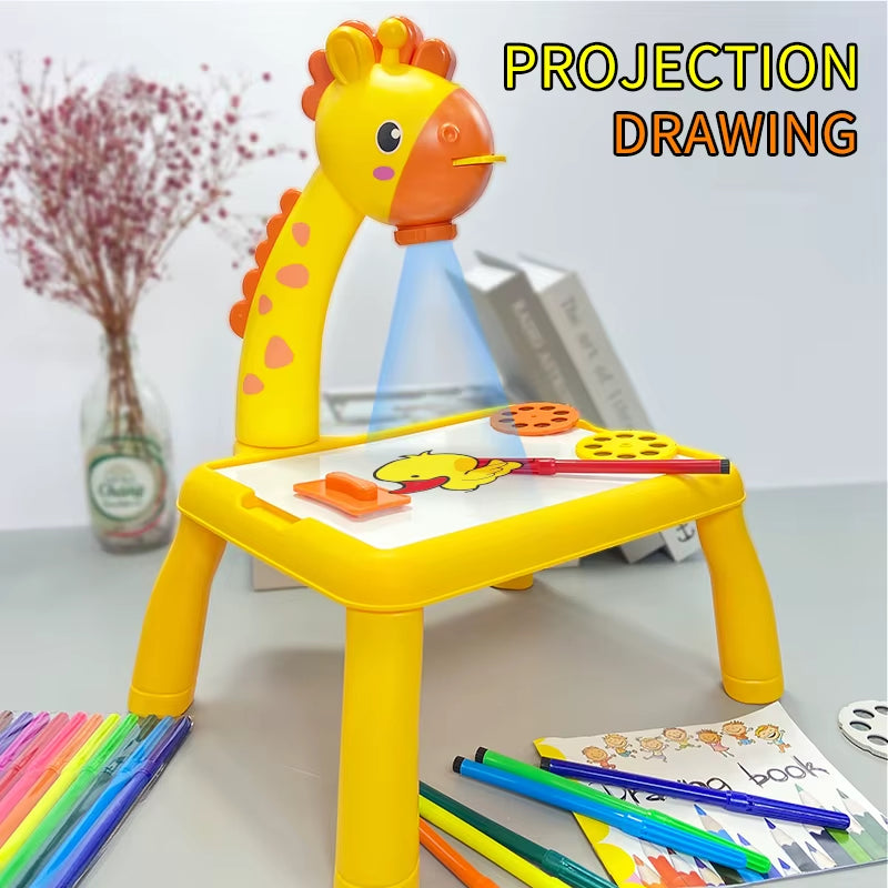 DrawGlow Children Projection Drawing Board educational toy for kids art development