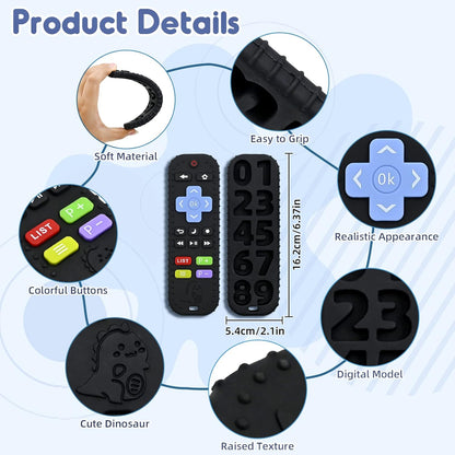 Baby Teething Relief Toy safe silicone texture