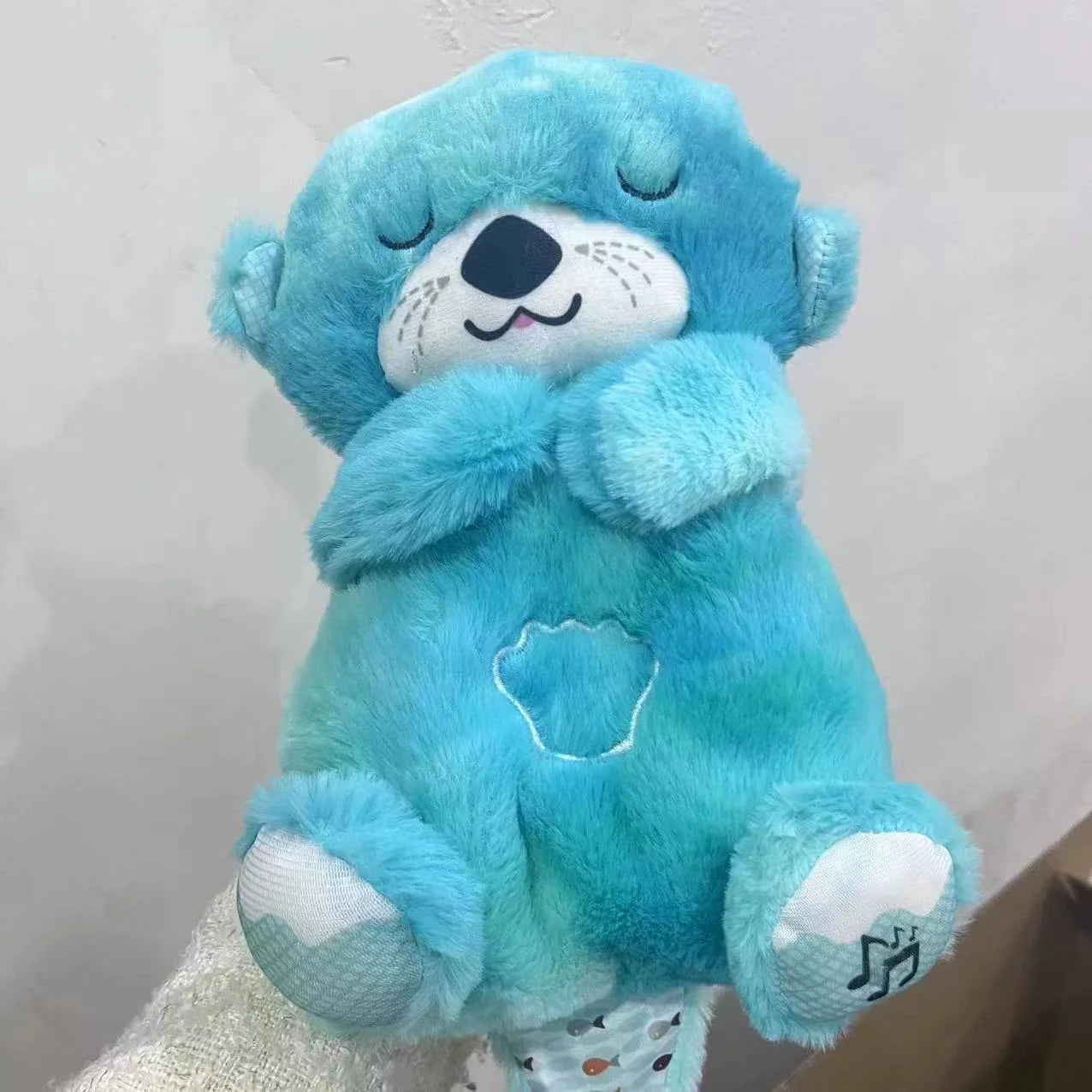 SleepNest Soothing Otter Plush Sound Machine portable travel comfort