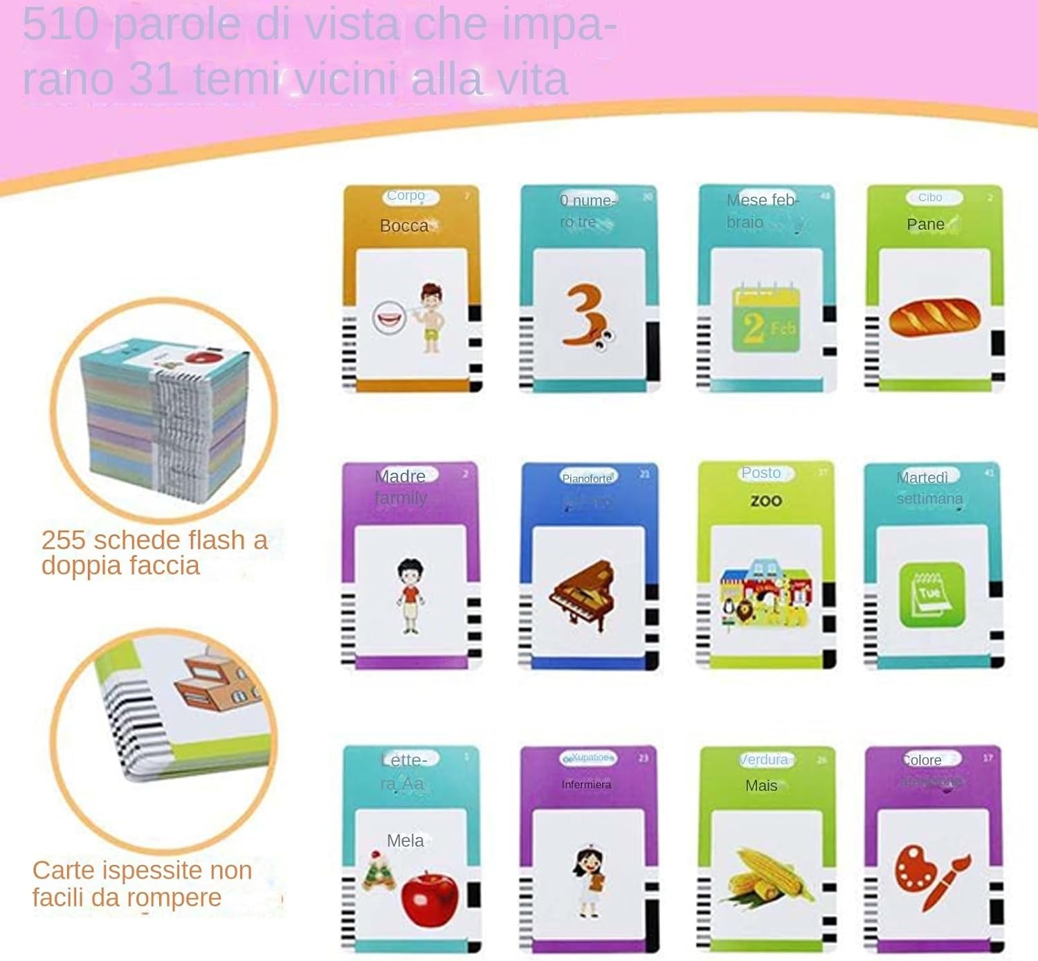 Talking Flash Cards, 2-In-1 Pocket Speech Cards, Educational Audible Learning with Interactive Reading Device, Drawing Tablet For, Preschool, Kids Learning, 9.45X6.69X0.59 In