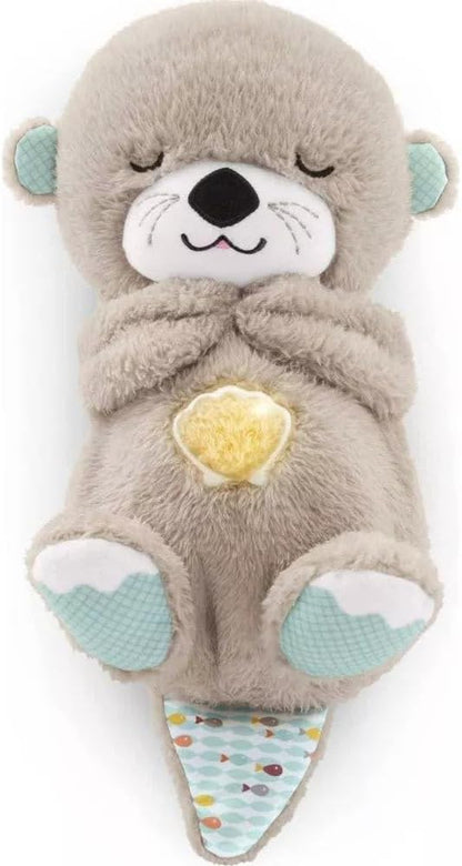 SleepNest Soothing Otter Plush Sound Machine portable travel comfort