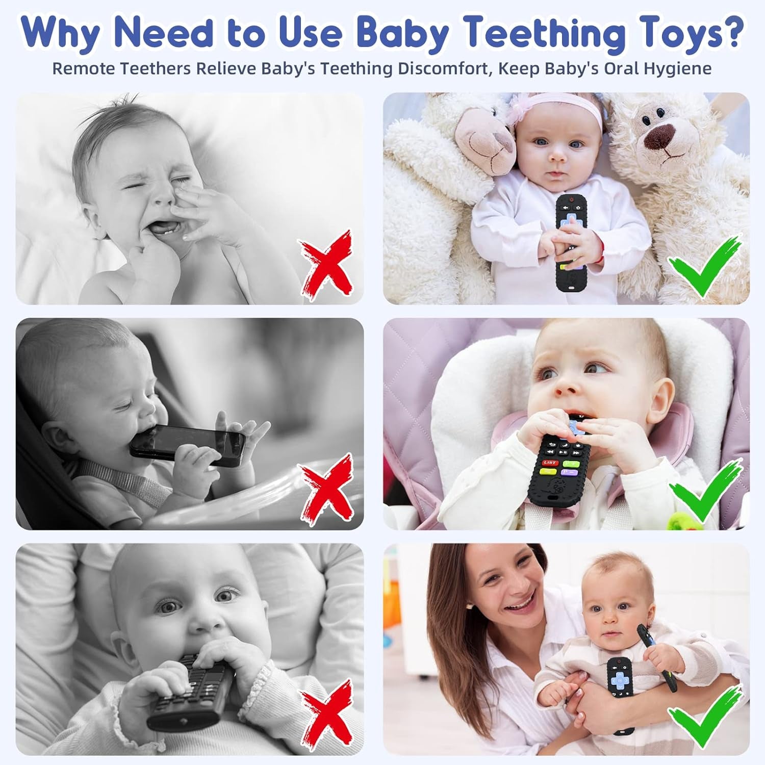 Baby Teething Relief Toy calming sensory chew