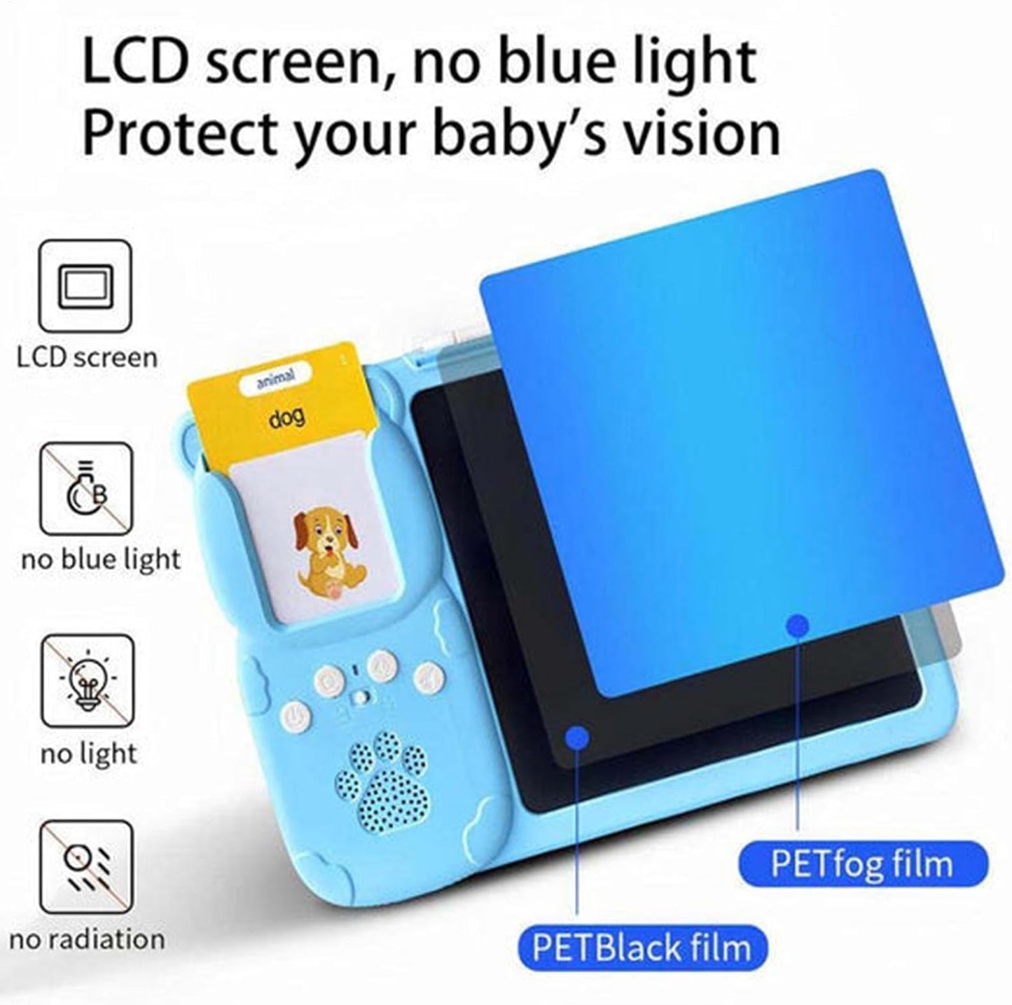 Talking Flash Card Learning Tablet for Kids early education tool